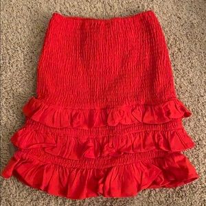 Skylar & Madison Red Skirt